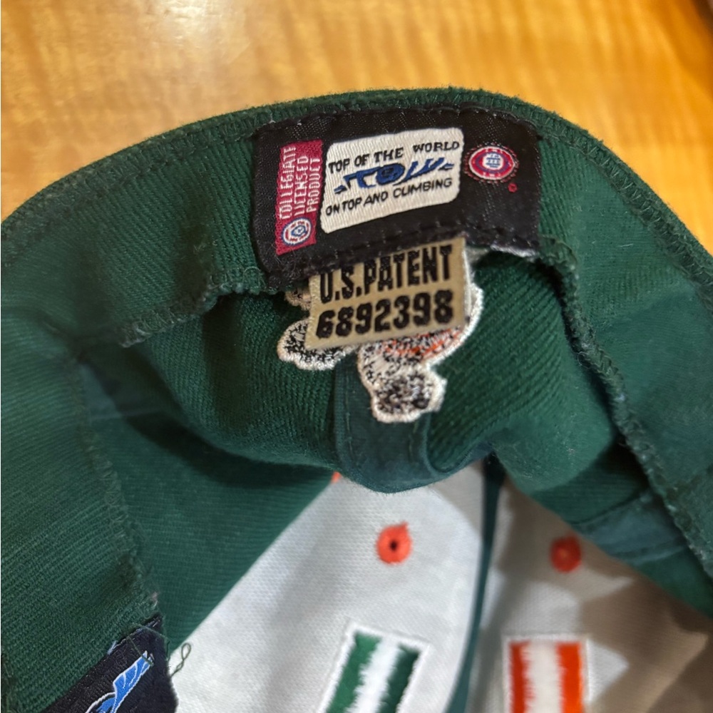 🌸 University Of Miami Hat Cap Fitted
M Green Stretch Baseball 🌸 - Picture 6 of 7
